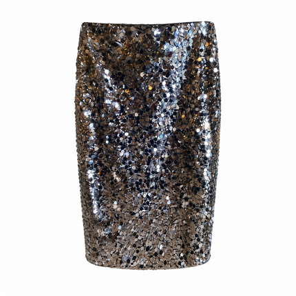 iBlues Attila Sequin Skirt - Grey
