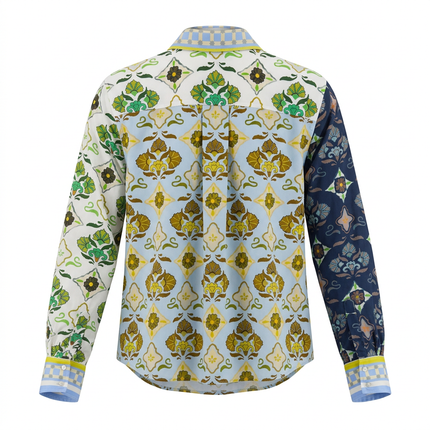 Herzens Silk Shirt – Outer Space