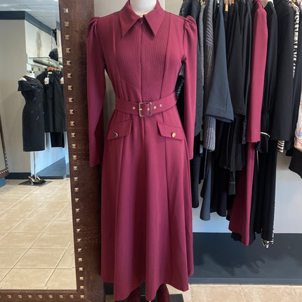 Exquise Bailee long belted dress