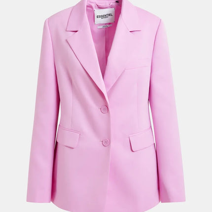 Essentiel Antwerp Jazer long line blazer Pink