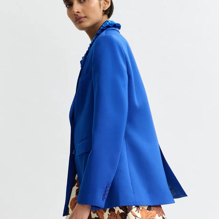 Essentiel Antwerp Jazer long line blazer blue