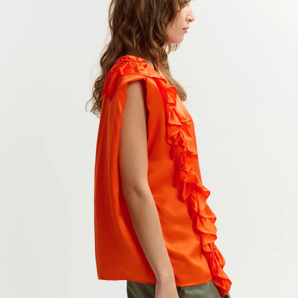 Essentiel Antwerp Joey ruffle top