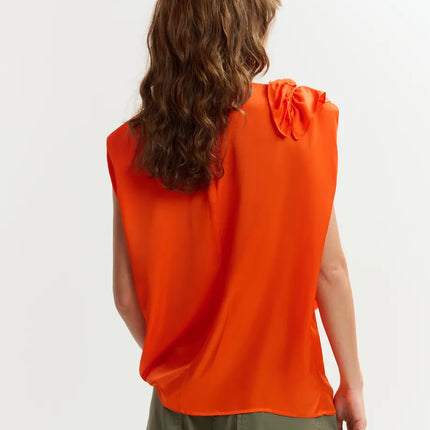 Essentiel Antwerp Joey ruffle top