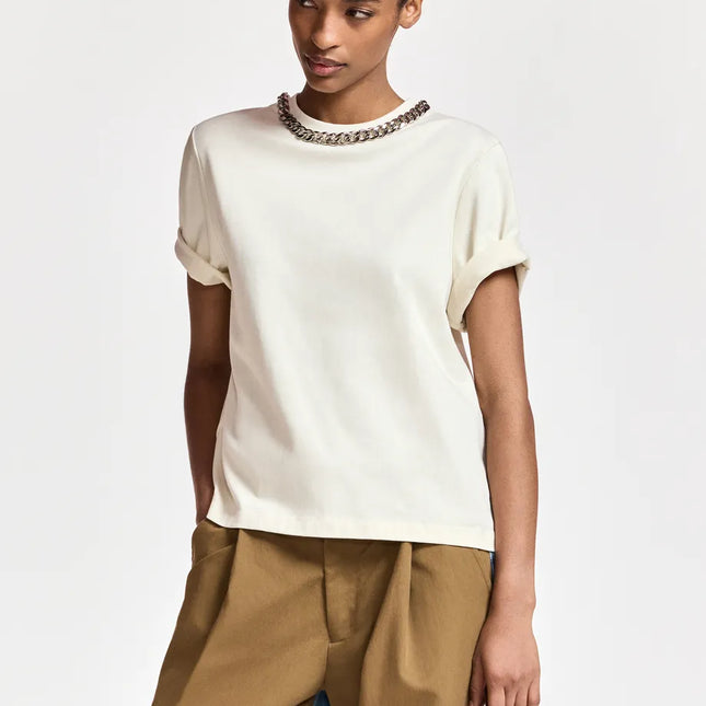 Essentiel Antwerp Tee – Off White