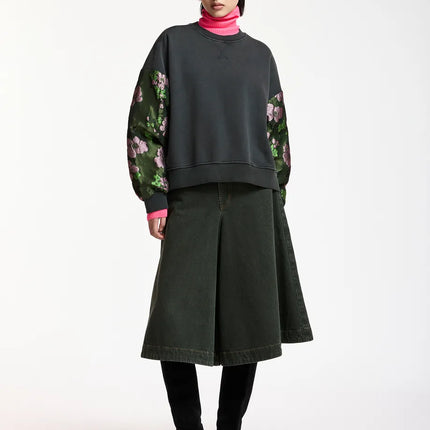 Essentiel Antwerp Sweatshirt – Charcoal Chic