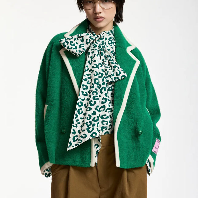 Essentiel Antwerp Contrast Cardigan – Kiwi Queen