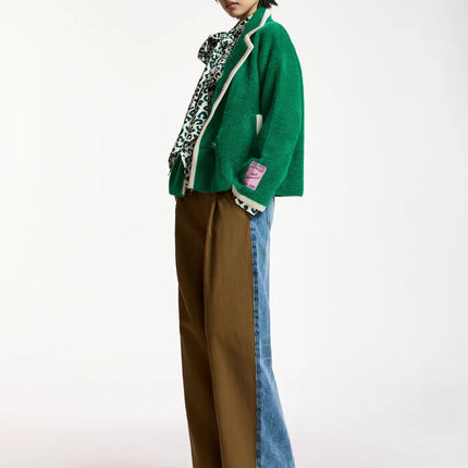 Essentiel Antwerp Contrast Cardigan – Kiwi Queen