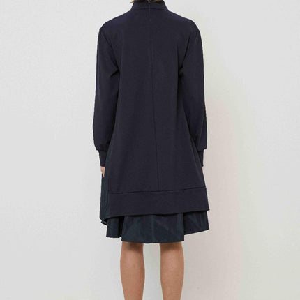 MeiMeiJ M5FB12 Taffeta insert dress