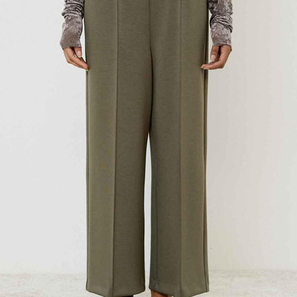 MeiMeiJ M5FD12 wide crop trousers