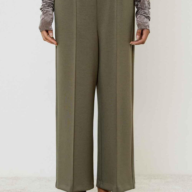 MeiMeiJ M5FD12 wide crop trousers