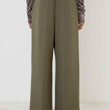 MeiMeiJ M5FD12 wide crop trousers