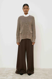 MeiMeiJ M5IZ66 pocket knit jumper