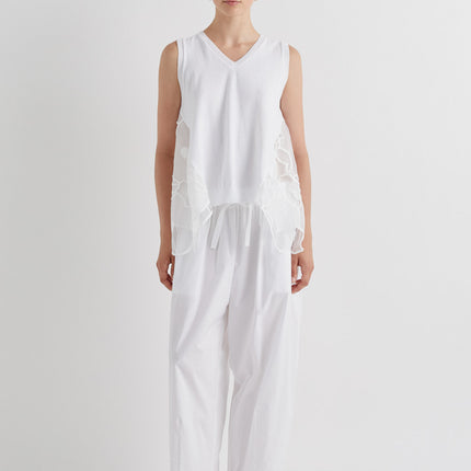 Meimeij M6EZ01 Knit Top with back detail