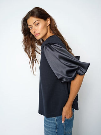 Mos Mosh Duba Sweatshirt – Salute Navy