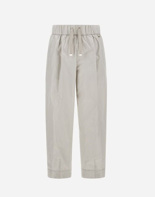 Herno Trousers PT000099D barrel leg