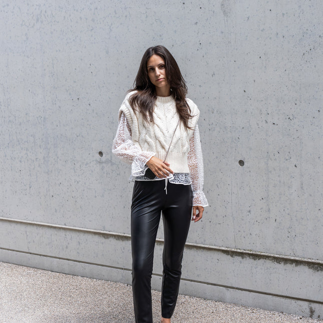 Raffaello Rossi Resa skinny faux leather leggings