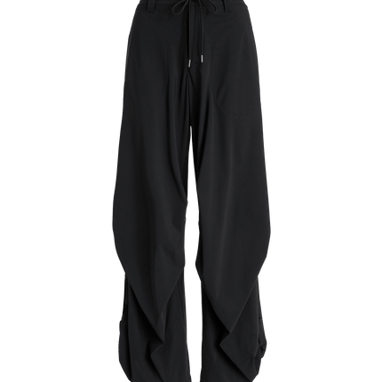 HIGH outgoing ruched end trouser