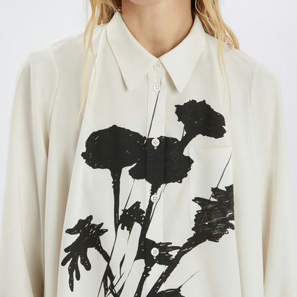 HIGH Thank you shirt cream