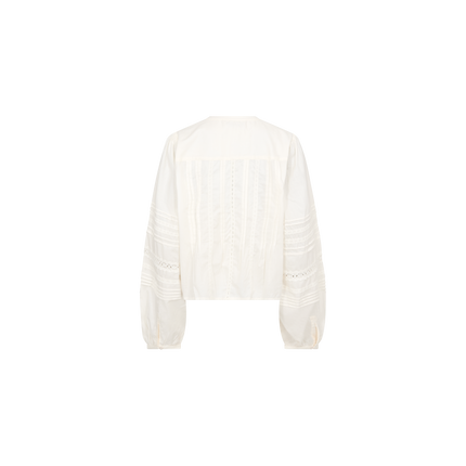 Mos Mosh Adila Lace Shirt in cream