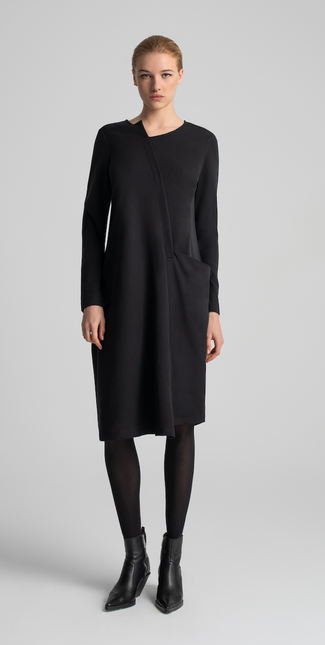 Lotus Eaters 1 pocket dress Danik black