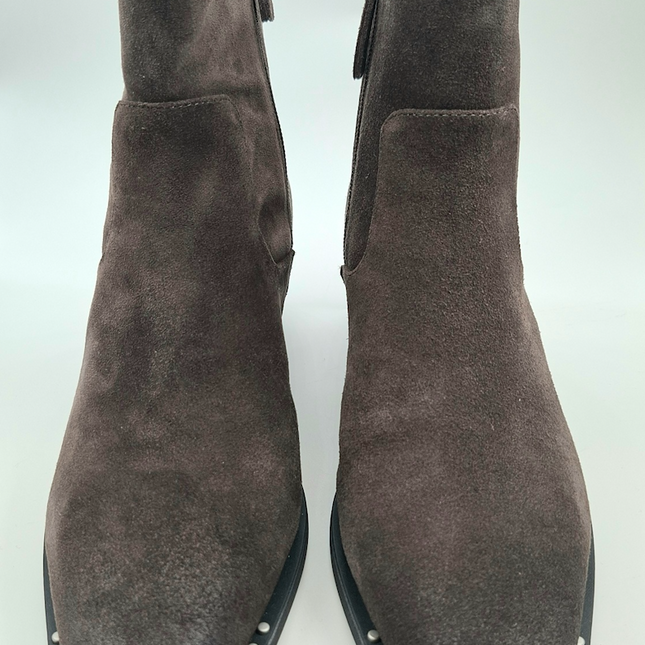 Ash Halsey suede cowboy boot grey/taupe