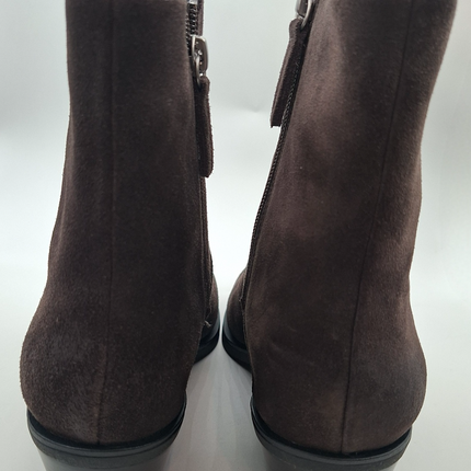 Ash Halsey suede cowboy boot grey/taupe