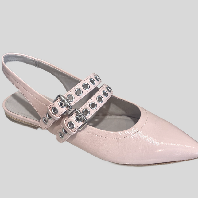 Kennel & Schmenger Greta buckle shoe pink