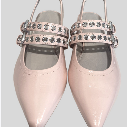 Kennel & Schmenger Greta buckle shoe pink