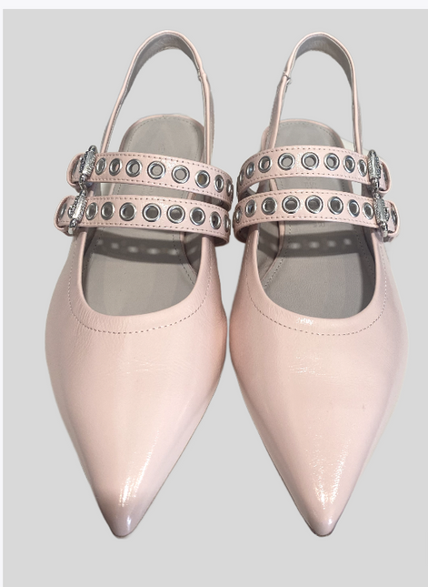 Kennel & Schmenger Greta buckle shoe pink