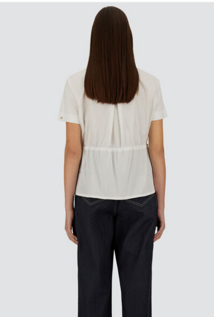 Herno JG000224D t-shirt with techno back in dusty pink