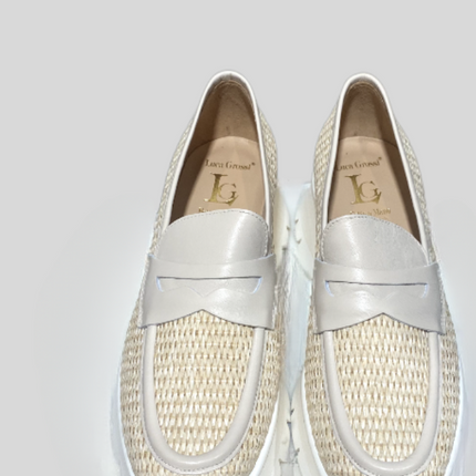 Luca Grossi L067M wicker Loafer