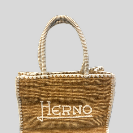 Herno 00018D Rattan bag