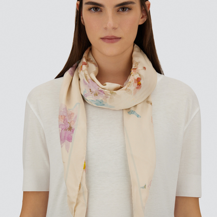 Herno SCP00032D floral scarf