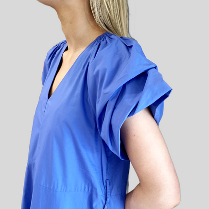 Psophia 208DRS2625 with ruched sleeve details