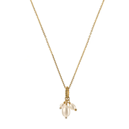 Mary K pearl cluster necklace