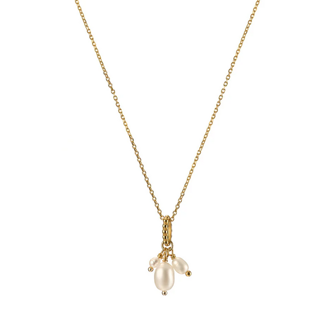 Mary K pearl cluster necklace