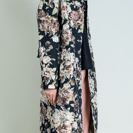 Psophia 235TRC2061 Tapestry coat black/gold pattern