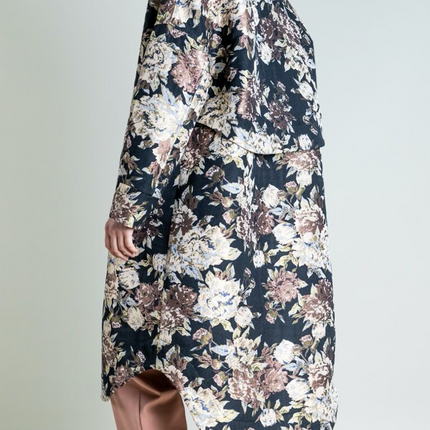 Psophia 235TRC2061 Tapestry coat black/gold pattern