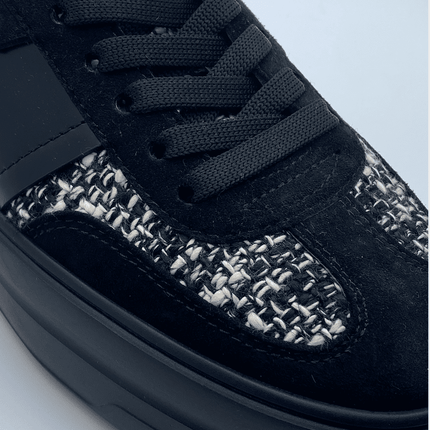 Kennel and Schmenger Break tweed and leather runner