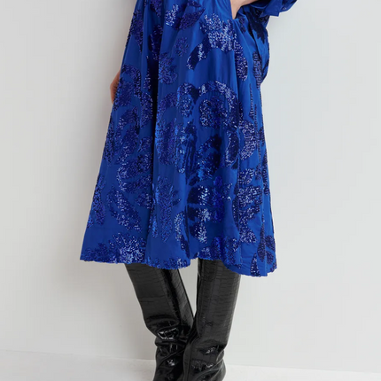 Essentiel Antwerp Gatsby sequin pattern skirt