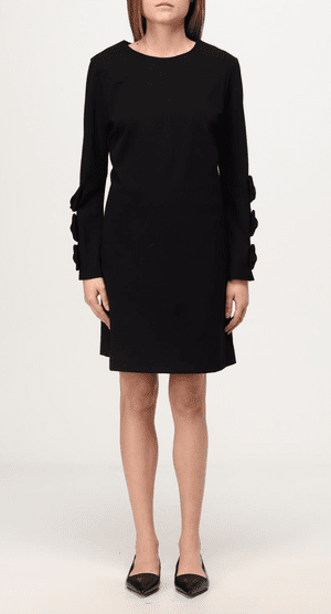 MeiMEi J M4IA47 bow sleeve dress