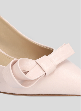 Lola Cruz Linda pump 55 sling back soft pink