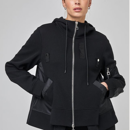 Uchuu CF25 410 techno bomber zip jacket