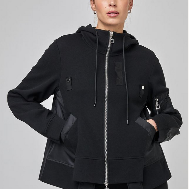 Uchuu CF25 410 techno bomber zip jacket