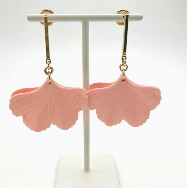 Melissa Curry ginkgo earrings