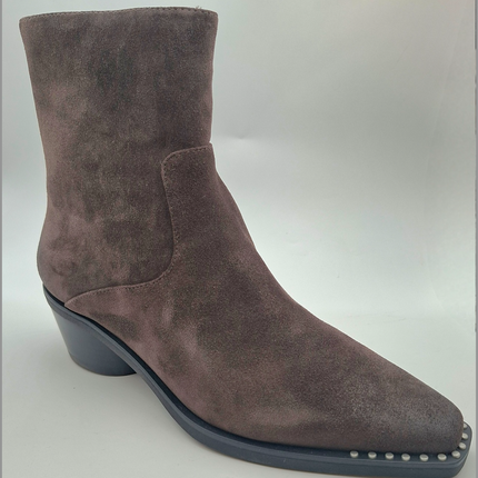 Ash Halsey suede cowboy boot grey/taupe