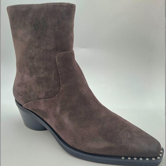 Ash Halsey suede cowboy boot grey/taupe