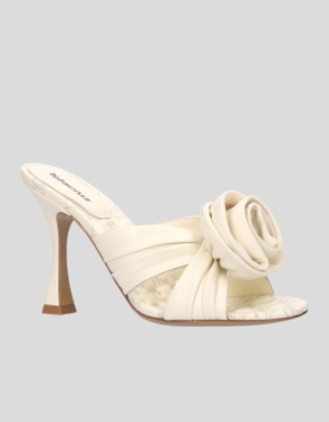 Lola Cruz 101Z14BK Lotta leather mules