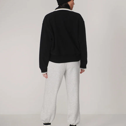 Varley Anika Half Zip Fleece – Black