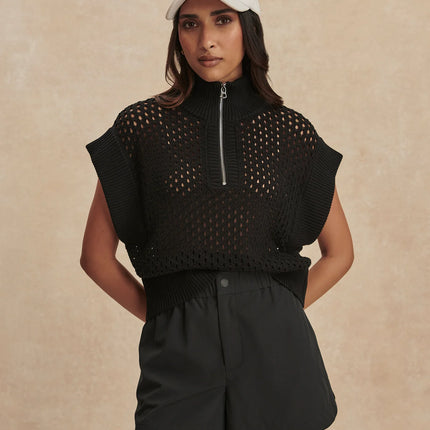 Varley Nila Mid Rise Short – Black